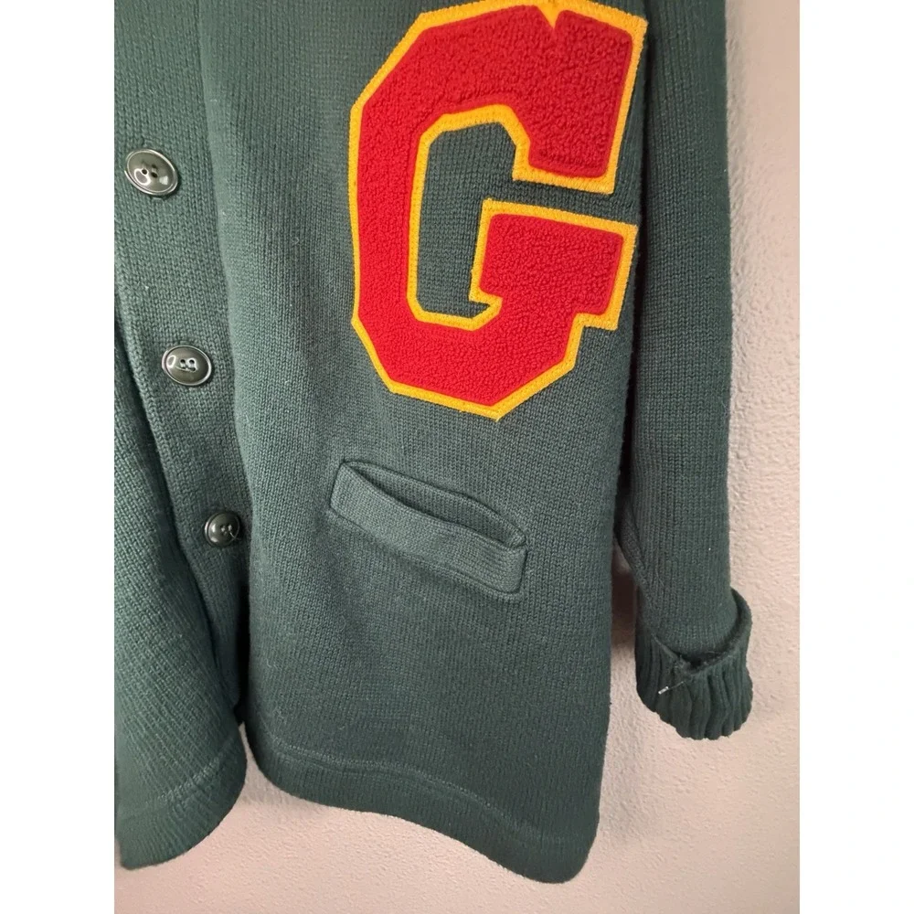 Vintage 90s Grace Under Fire TV Show Cast & Crew Varsity Cardigan Sweater MensXL